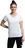 dámské tričko CityZen Dámské triko klasické s elastanem bílé