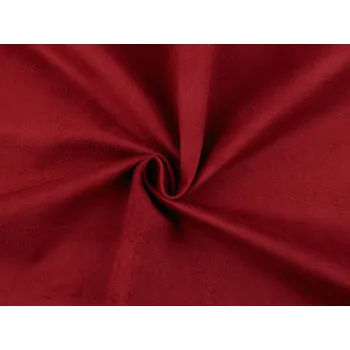 Stoklasa Alcantara imitace broušené kůže tmavě červená 1,46/1 m