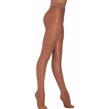 Dámské punčochy Intermezzo,Lesklé silonky 0830, tm. tělová L