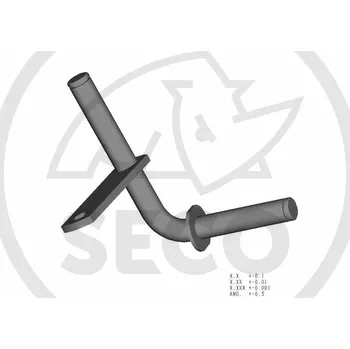 Příslušenství pro zahradní traktor Seco Industries | Seco čep přední nápravy Starjet - pravý