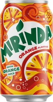 Limonáda Mirinda pomeranč plech 330 ml