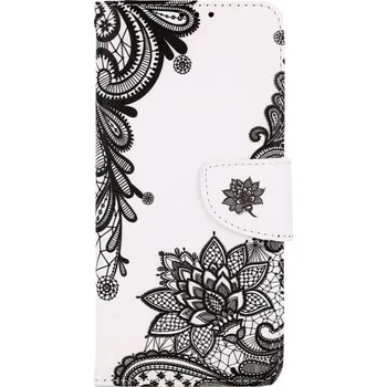 Pouzdro na mobilní telefon Pouzdro Vivo Y01 knížkové Vzor krajky (kryt neboli obal na Vivo Y01)