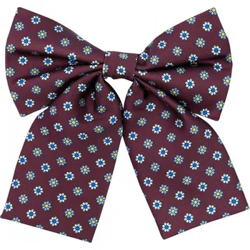 Kravata Bubibubi Vínový dámský motýlek Firenze