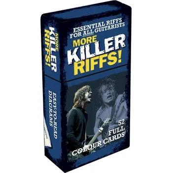 More Killer Riffs! 52 Full Colour Cards - kytara a TAB 1161381