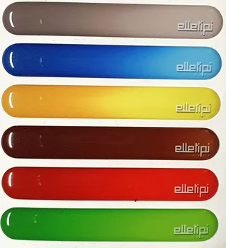 Samolepící etiketa Elletipi Samolepící štítky pro barevné rozlišení vík košů na tříděný odpad