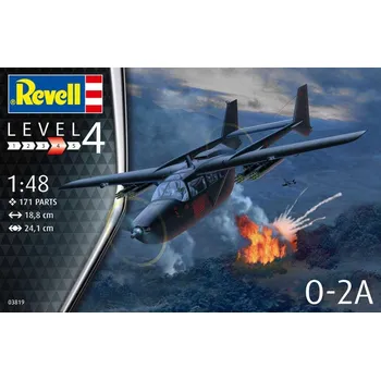 Plastikový model Revell letadlo O-2A Skymaster 1:48 03819