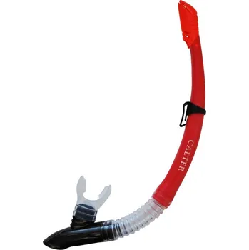 Potápěčské vybavení Šnorchl CALTER® ADULT 63PVC-SILICON, červený