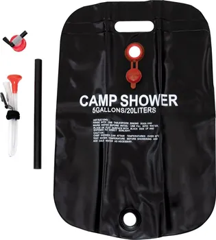kempingová sprcha Rothco Solar Camping Shower 540 černá 20 l