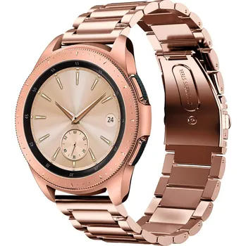 Ostatní příslušenství k chytrým hodinkám eses Kovový řemínek rychloupínací pro Garmin - Růžová zlatá, 20 mm