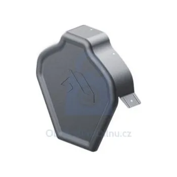 Uzávěra plechového hřebenáče, GUTTATOP RAL 9005, balení 1 ks