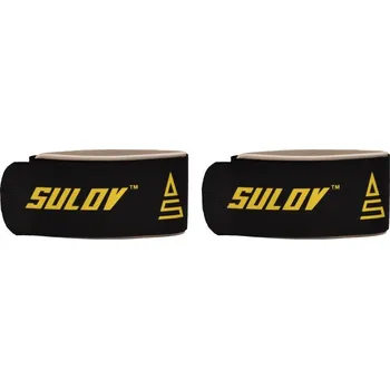 Páska na lyže Pásek na sjezdové lyže SULOV®, pár, černo-žlutý