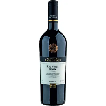 Víno Moldavské červené víno Domeniile Davidescu - Rara Neagra & Saperavi 2019 Moldavské červené víno