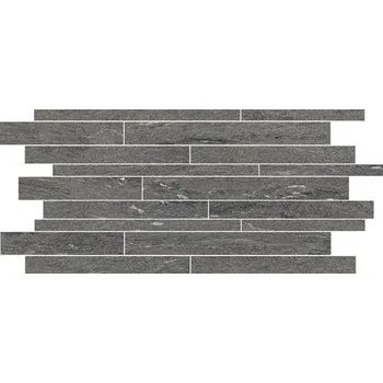 Obklad Davos Muretto Antracite - dlaždice mozaika 30x60 šedá DVS226K