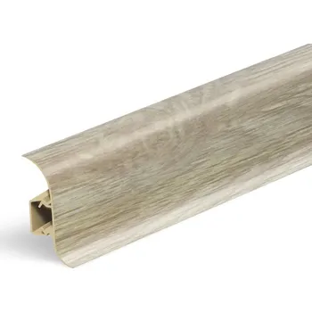 soklová lišta NOVÁK Podlahová - soklová lišta 56x23 PVC dub letní dvoudílná, 2,5m NGF0D4