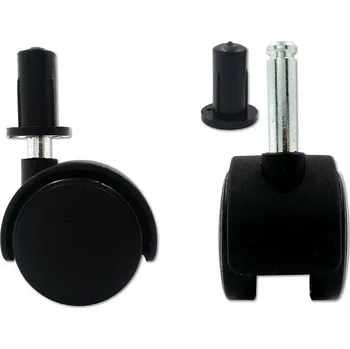 Kolečko ROL-N 40-čep 8mm+pouzdro TWS40 W/S (Kolečko nábytkové kování kolo)