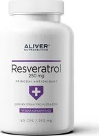 ALIVER nutraceutics Resveratrol 250 mg 60 cps.
