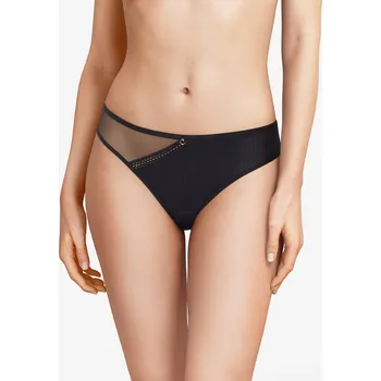 Souprava dámského spodního prádla Tanga CHANTELLE (16G9-02), Barva černá, Velikost XS