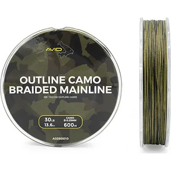 AVID CARP Outline Camo Braided Mainline 30lb Druh: 300m