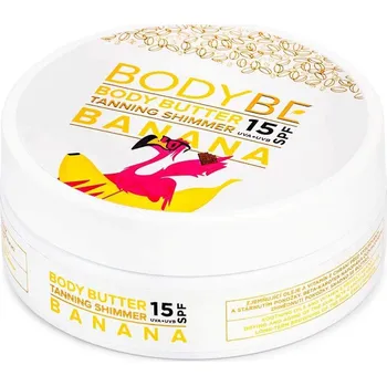 Přípravek na opalování Bodybe Body Butter Tanning Shimmer SPF15 150 ml