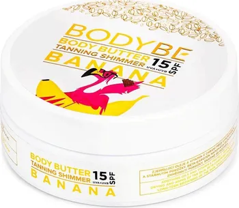 Přípravek na opalování Bodybe Body Butter Tanning Shimmer SPF15 150 ml
