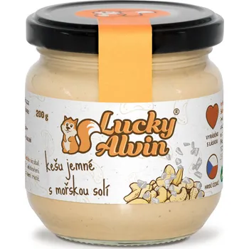 Cukrovinka Kešu jemné s mořskou solí, 200 g