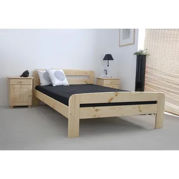 Ložnice Postel Bohdana 140 x 200 cm masiv borovice