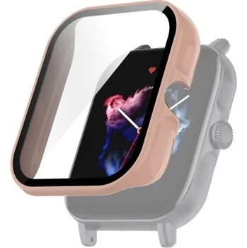VSECHNONAMOBIL 37133 Plastový obal s ochranným sklem pro Xiaomi Amazfit GTS 3 růžový