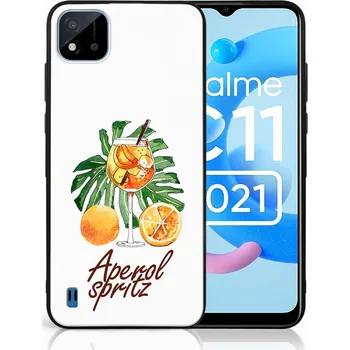 Pouzdro na tablet VSECHNONAMOBIL 44833 MY ART Silikonový obal Realme C11 2021 APEROL (127)