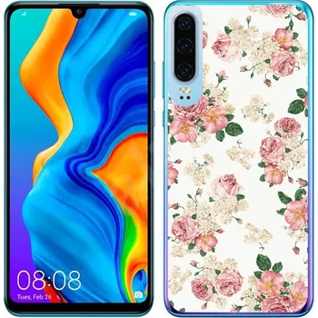 Pouzdro na tablet VSECHNONAMOBIL 17707 MY ART Ochranný obal Huawei P30 PINK ROSES (016)