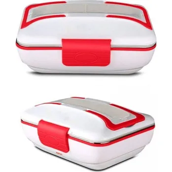 Jídlonosič Alum Ohřívací box na jídlo s kovovou nádobou a příborem