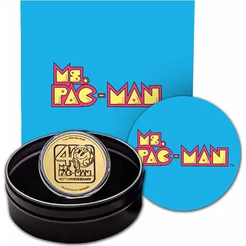 Zlatá mince 1 Oz PAC-MAN 40. výročí 2021
