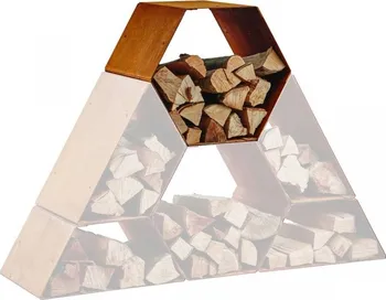 Dřevník Heta Hexagon 47,1 x 54,1 x 40 cm