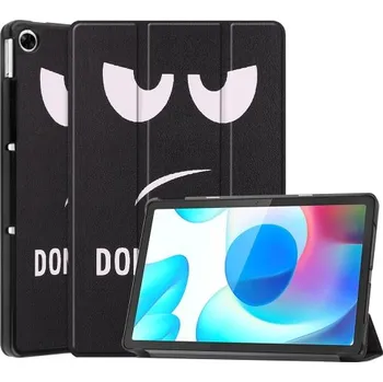 Pouzdro na tablet VSECHNONAMOBIL 37027 ART Zaklápěcí obal Realme Pad DON´T TOUCH ME