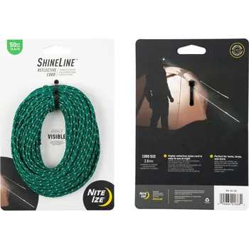 Upínací popruh Reflexní šňůra Nite Ize zelená