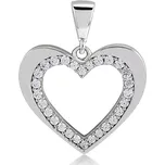 Lillian Vassago Zlatý přívěsek z bílého zlata, srdíčko LLV11-GP081W