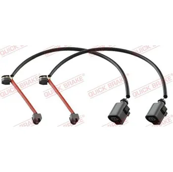 Brzdový systém Výstražný kontakt, opotřebení obložení Quick Brake WS 0275 A