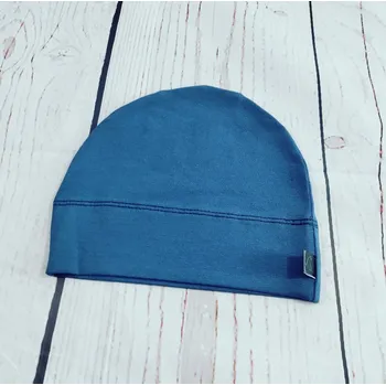 Kojenecká čepice Yháček Rostoucí čepička Yháček, modrošedá Velikost:: S