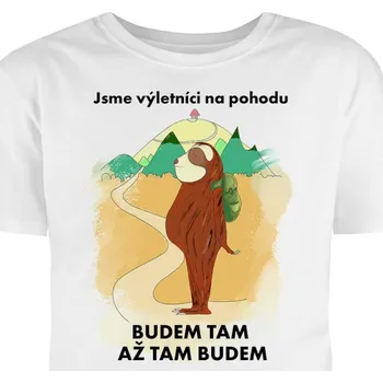 Dámské tričko Hütermann Tričko s lenochodem: výletník