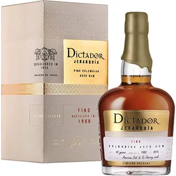 Rum Dictador Jerarquía Fino 1980 0,7 l