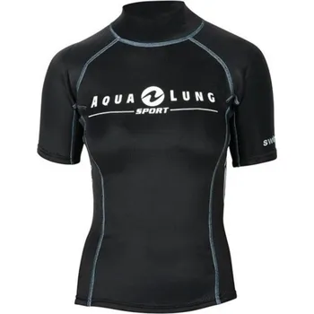 Rashguard Dámské neoprenové tričko Aqualung Sport TOP NEOPRENE SWIM'Z 2mm, černé Velikost: XS SU246XS
