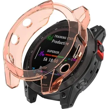 VSECHNONAMOBIL 41424 TPU Ochranný obal Garmin Fenix 7X oranžový