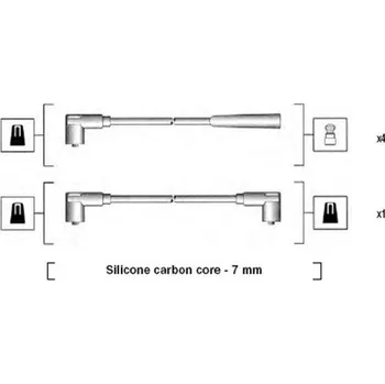 Zapalovací kabel Sada kabelů pro zapalování MAGNETI 941275010837