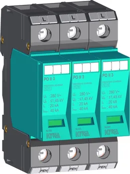 Přepěťová ochrana Kiwa Svodič PO II 3 280 V/40 kA