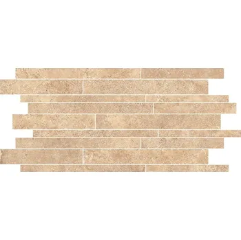 Obklad Lumiere Muretto Classique Ambra - dlaždice mozaika 30x60 béžová matná LMR336K