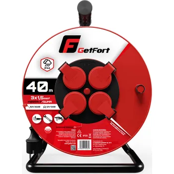 Přepěťová ochrana Prodlužovací kabel Getfort P40 3x1,5 H05RR-F 40 m