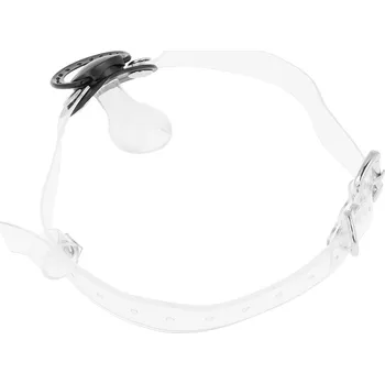 Roubík OhMama Fetish Transparent Pacifier Gag