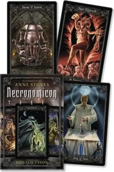 Necronomicon Tarot - Donald Tyson, Anne Stokes [EN] (2007, brožovaná) + 78 karet