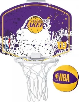 Basketbalový koš Wilson NBA Team Mini Hoop LA Lakers