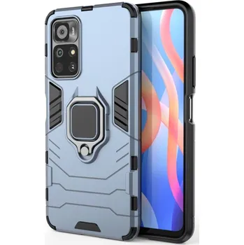 Pouzdro na mobilní telefon VSECHNONAMOBIL 36637 STRONG Ochranný kryt Xiaomi Poco M4 Pro 5G / Redmi Note 11S 5G modrý