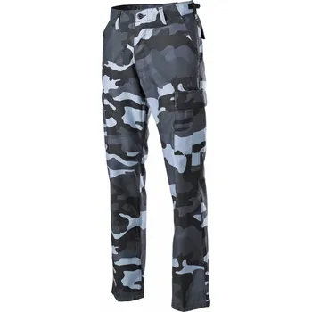 Pánské kalhoty MFH kalhoty US střih BDU SKY BLUE CAMO